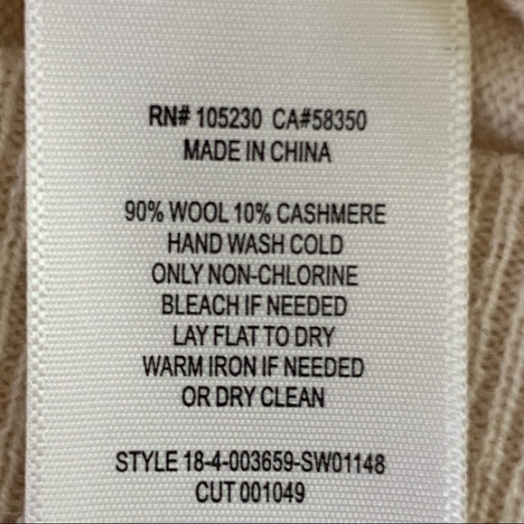 Joie x Revolve Turtleneck Shialy Top Sweater Wool Cashmere White - Picture 7 of 13